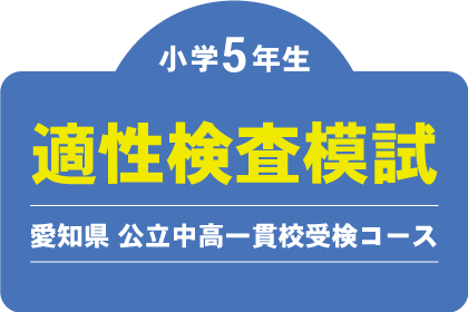 公立中高一貫校 適性検査模試