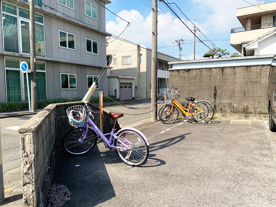 【駐輪場】お近くの方は自転車での通塾も可